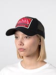 Бейсболка VON DUTCH арт. VD/0/CAS1/BLKA  (черный)